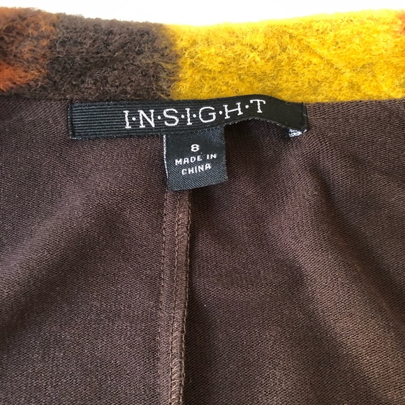 I.N.S.I.G.H.T. - Print Wool Blend Knit Jacket - Picture 5 of 11